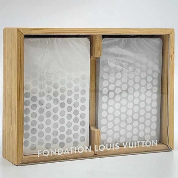Authentic LOUIS VUITTON Playing Cards Two Sets of LV Playing Card With Box NEW - Picture 5 of 9